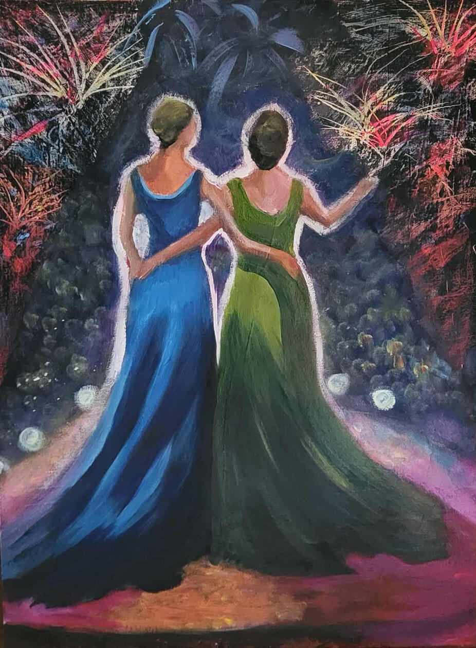 our spectacular mistakes 18x24 acrylic on board $225